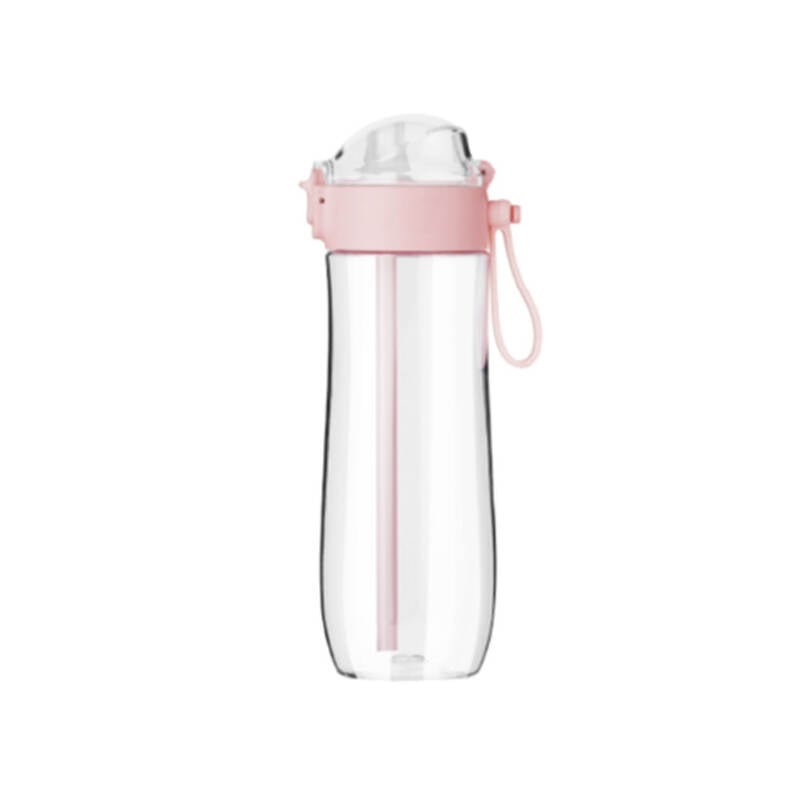 Bình Nhựa LocknLock Straw Bottle - 530ml - 2 Màu (Hồng, Trắng) - ABF783 image number null